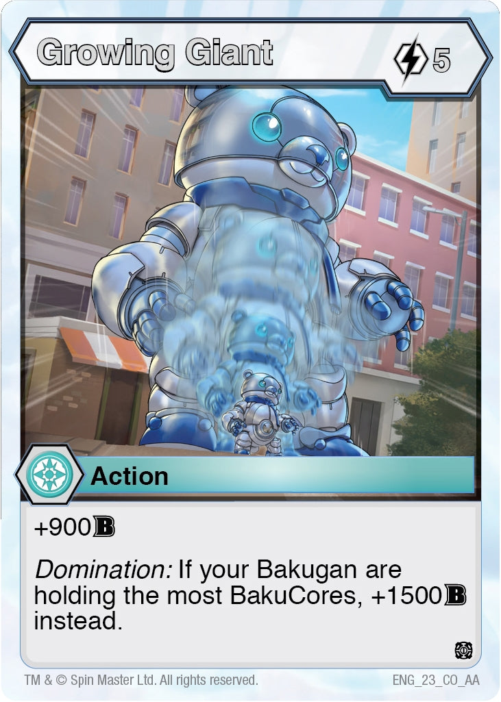 Image for Growing Giant (23) (Age of Aurelus) - Bakugan TCG
