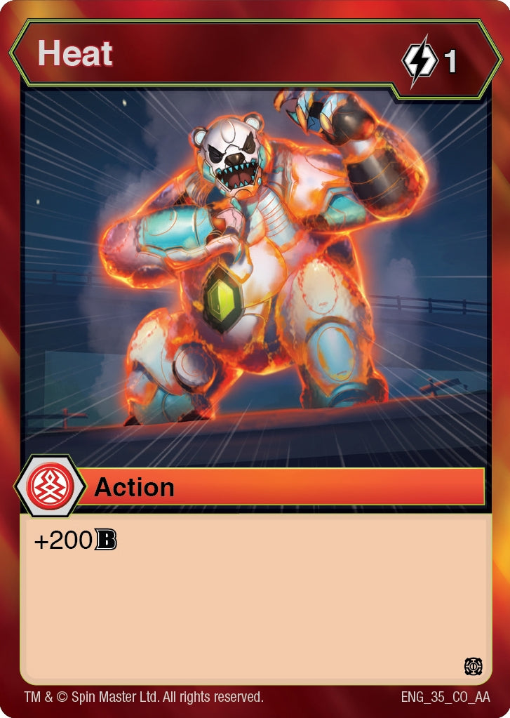 Image for Heat (35) (Age of Aurelus) - Bakugan TCG