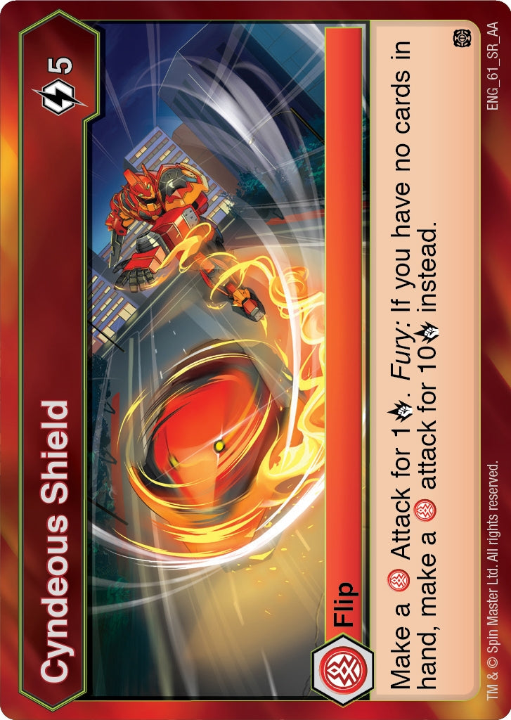 Image for Cyndeous Shield (61) (Age of Aurelus) - Bakugan TCG