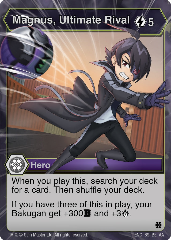 Image for Magnus, Ultimate Rival (69) (Age of Aurelus) - Bakugan TCG