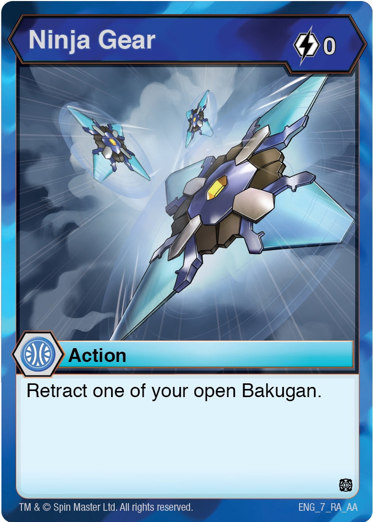 Image for Ninja Gear (7) (Age of Aurelus) - Bakugan TCG