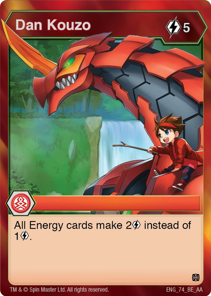Image for Dan Kouzo (74) (Age of Aurelus) - Bakugan TCG