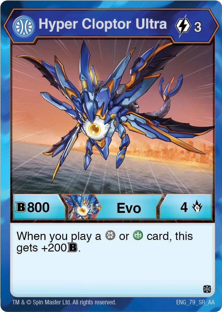 Image for Hyper Cloptor Ultra (79) (Age of Aurelus) - Bakugan TCG