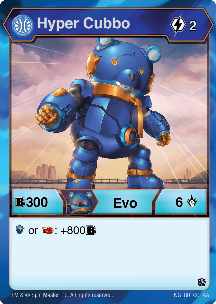Image for Hyper Cubbo (80) (Age of Aurelus) - Bakugan TCG