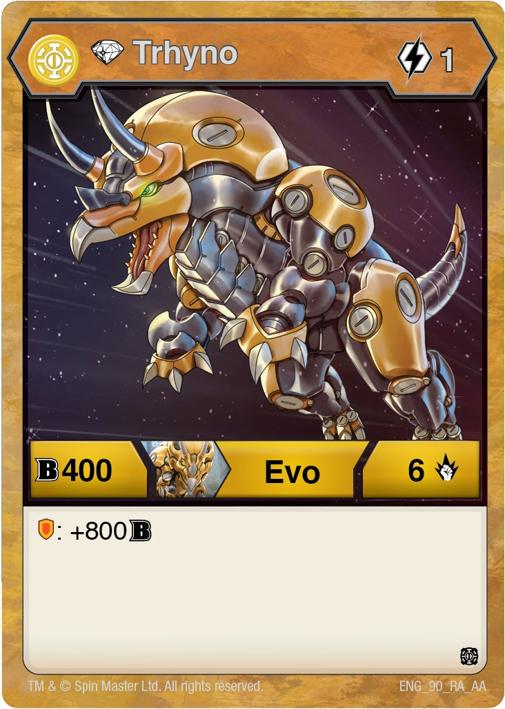Image for Diamond Trhyno (90) (Age of Aurelus) - Bakugan TCG