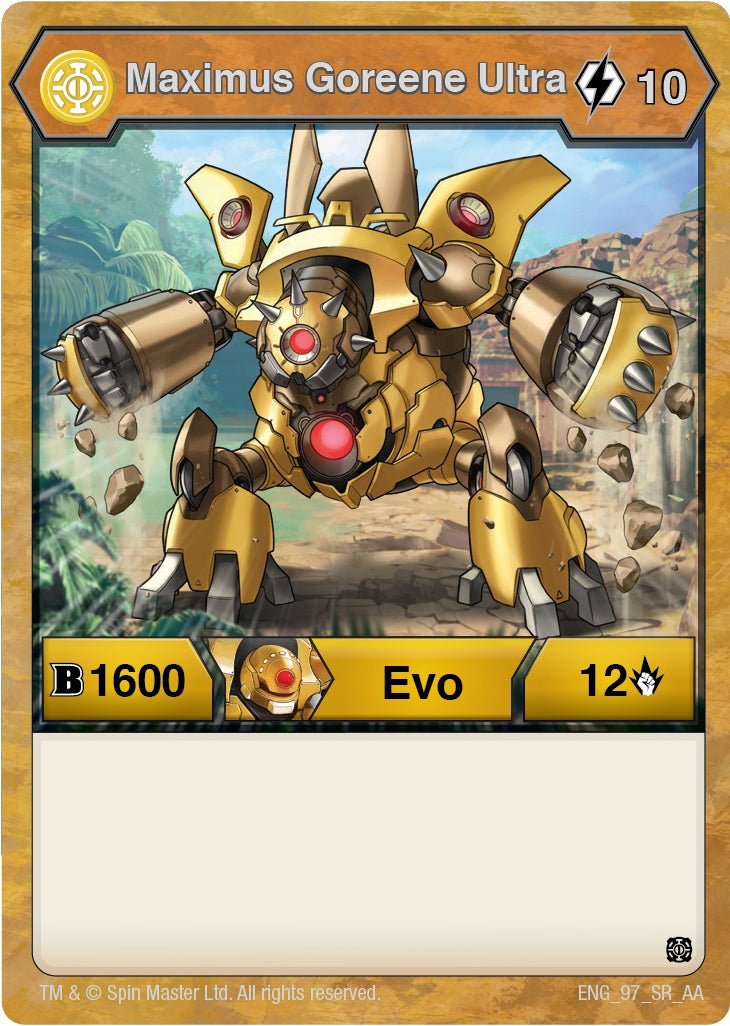 Image for Maximus Goreene Ultra (97) (Age of Aurelus) - Bakugan TCG