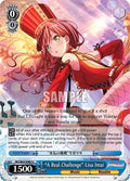 Image for "A Real Challenge" Lisa Imai (BD/W63-E082 U) (BanG Dream! Girls Band Party! Vol.2) - Weiss Schwarz