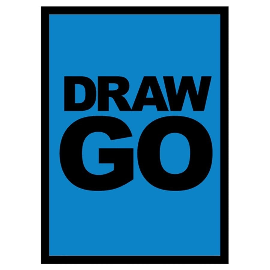 Image for Double Matte Art Sleeve - Draw Go (50-Pack) - Card Sleeves