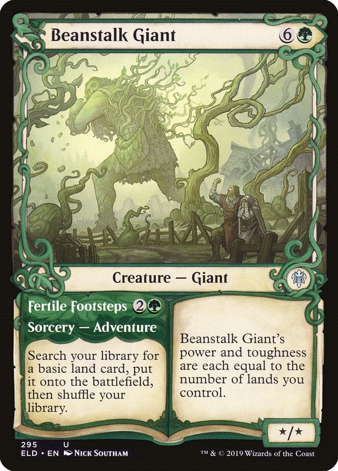 Image for Beanstalk Giant (Showcase) (295) (Throne of Eldraine) - Magic: The Gathering