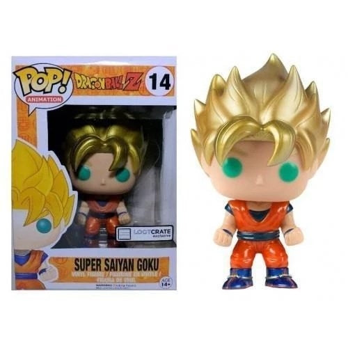 Image for Dragon Ball Z: Super Saiyan Goku (Metallic) (Lootcrate Exclusive) - Funko