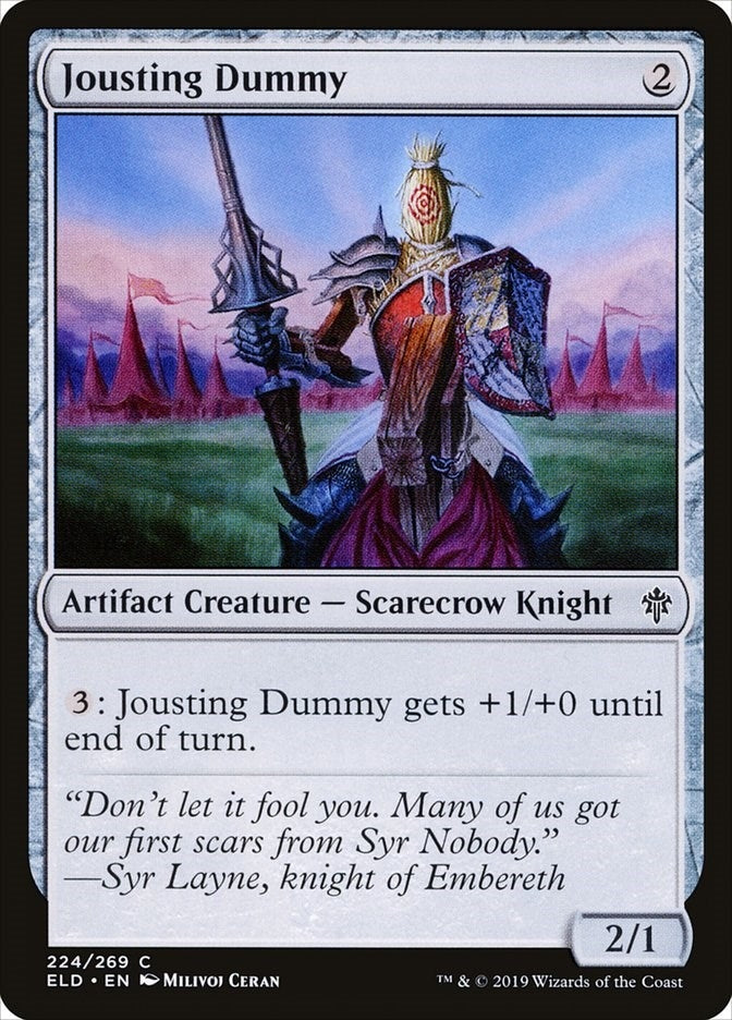 Image for Jousting Dummy (224) (Throne of Eldraine) - Magic: The Gathering