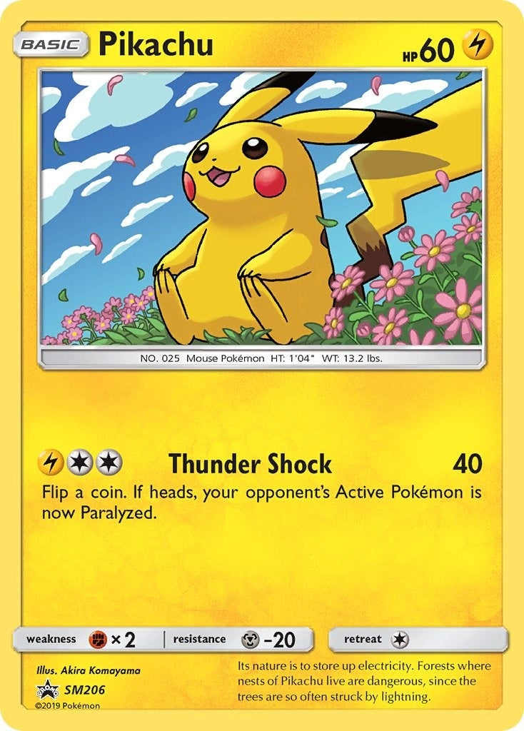 Image for Pikachu - SM206 (SM206) (SMP) - Pokemon