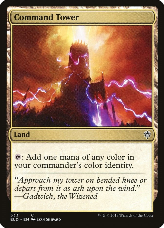 Image for Command Tower (333) (Throne of Eldraine) - Magic: The Gathering