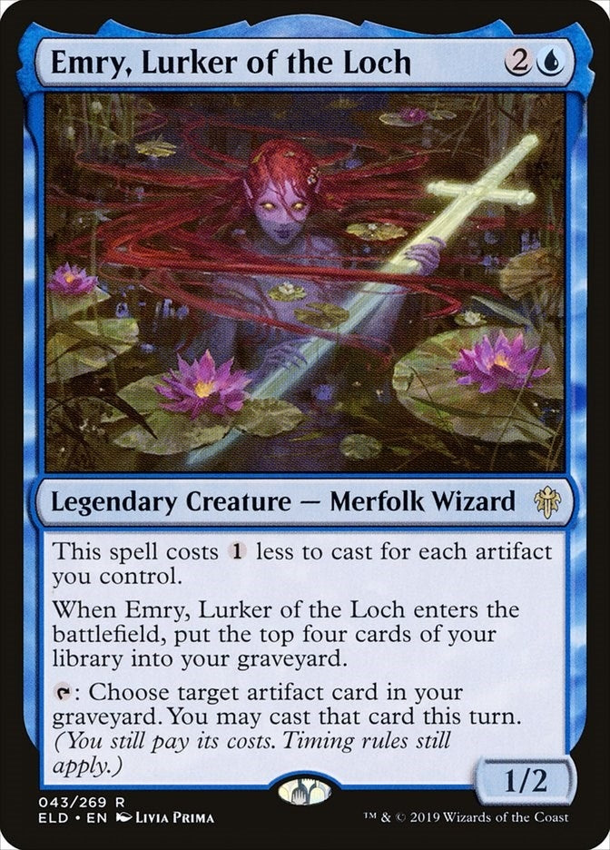 Image for Emry, Lurker of the Loch (43) (Throne of Eldraine) - Magic: The Gathering