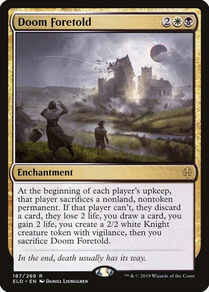 Image for Doom Foretold (187) (Throne of Eldraine) - Magic: The Gathering