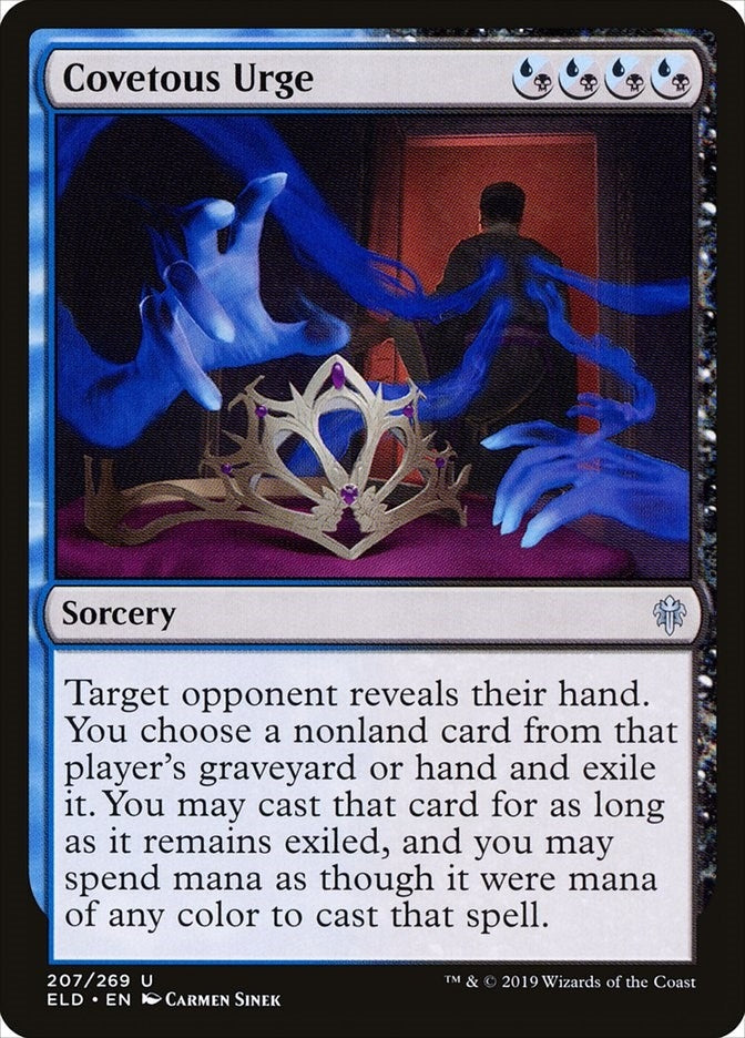 Image for Covetous Urge (207) (Throne of Eldraine) - Magic: The Gathering