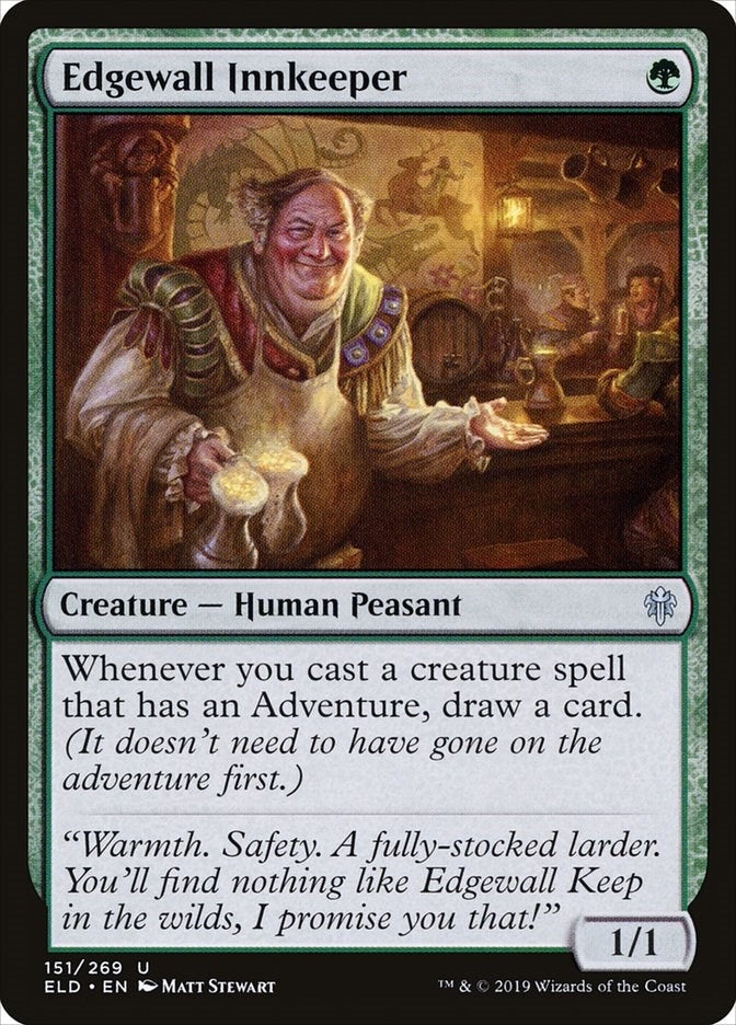 Image for Edgewall Innkeeper (151) (Throne of Eldraine) - Magic: The Gathering
