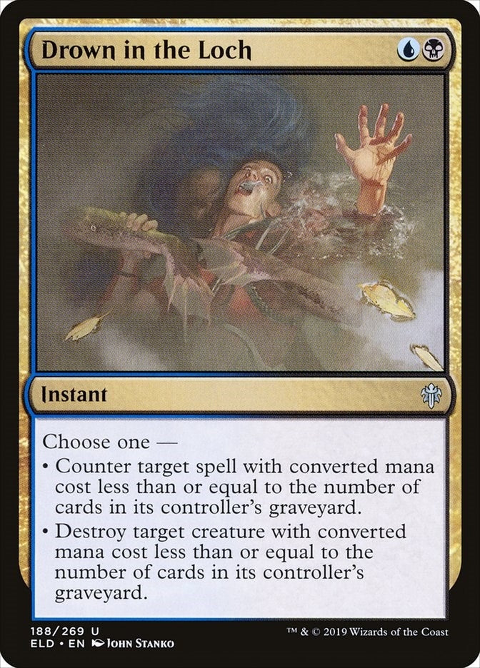 Image for Drown in the Loch (188) (Throne of Eldraine) - Magic: The Gathering