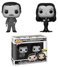 Image for The Addams Family: Gomez and Morticia Addams Black and White 2-Pack - Funko