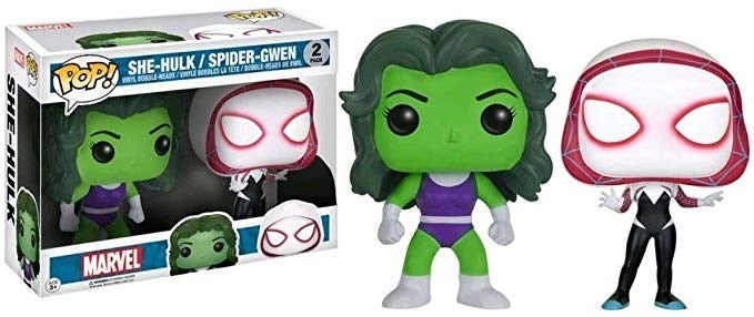 Image for Marvel: She-Hulk / Spider-Gwen (Bobble-Head) 2-Pack - Funko