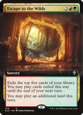 Image for Escape to the Wilds (Extended Art) (379) (Throne of Eldraine) - Magic: The Gathering