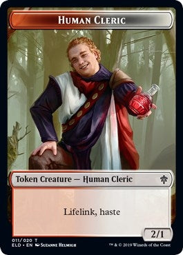 Image for Human Cleric Token (11) (Throne of Eldraine) - Magic: The Gathering