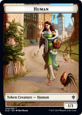 Image for Human Token (2) (Throne of Eldraine) - Magic: The Gathering