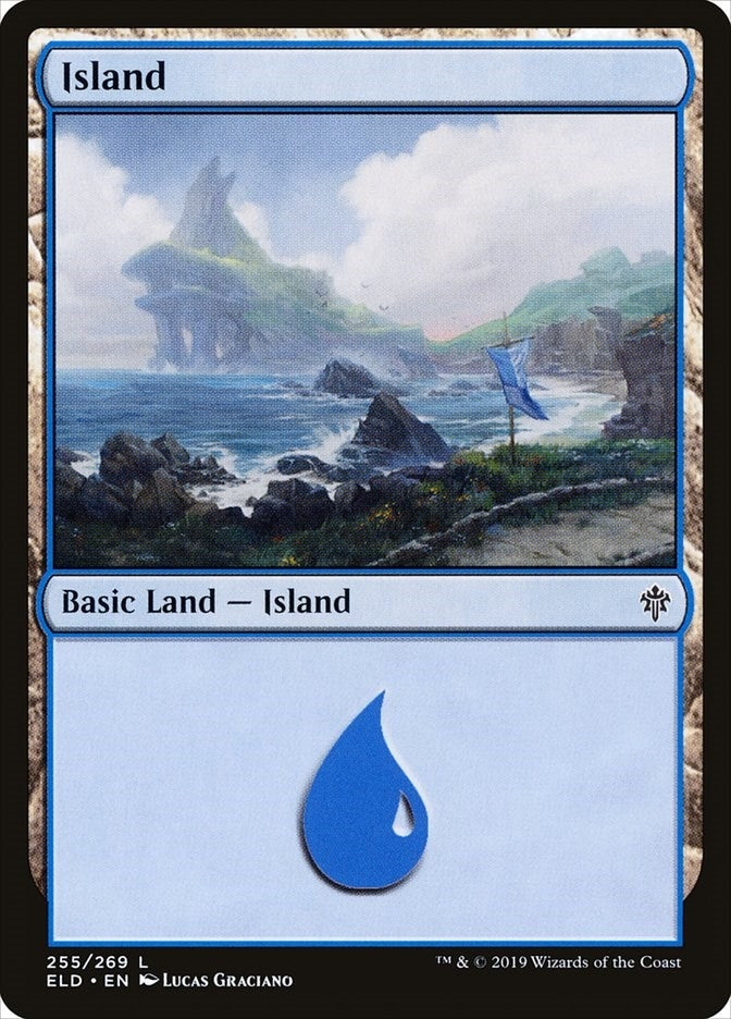 Image for Island (255) (255) (Throne of Eldraine) - Magic: The Gathering