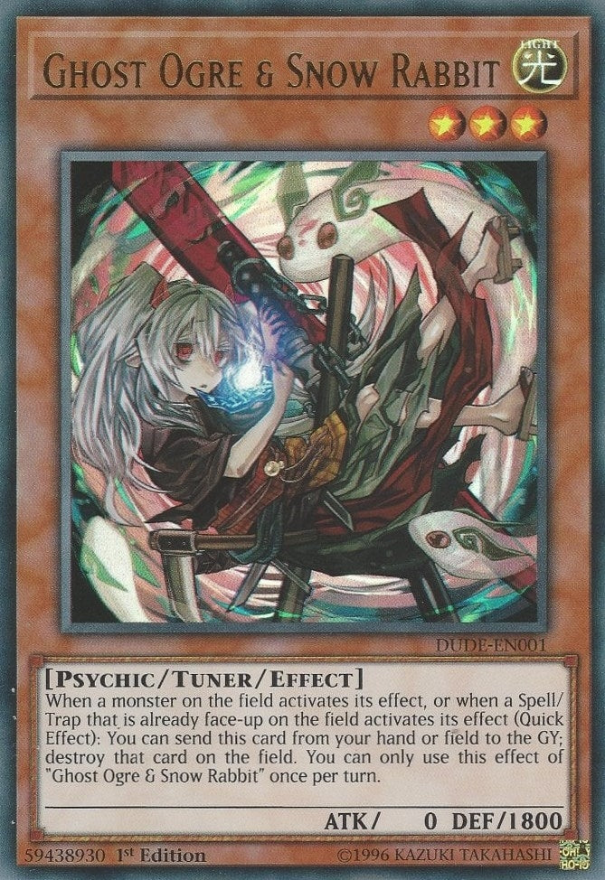 Image for Ghost Ogre & Snow Rabbit (DUDE-EN001) (DUDE) - YuGiOh