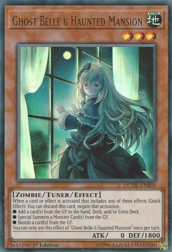 Image for Ghost Belle & Haunted Mansion (DUDE-EN004) (DUDE) - YuGiOh
