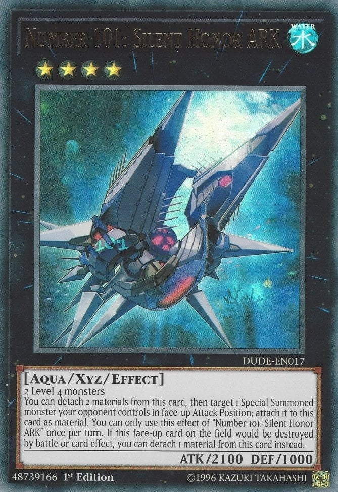 Image for Number 101: Silent Honor ARK (DUDE-EN017) (DUDE) - YuGiOh