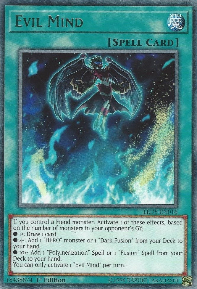 Image for Evil Mind (LED5-EN016) (LED5) - YuGiOh