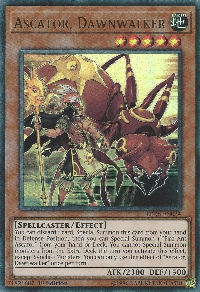 Image for Ascator, Dawnwalker (LED5-EN024) (LED5) - YuGiOh