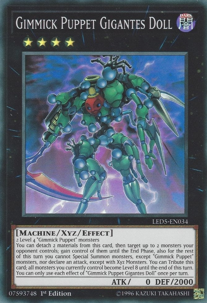 Image for Gimmick Puppet Gigantes Doll (LED5-EN034) (LED5) - YuGiOh