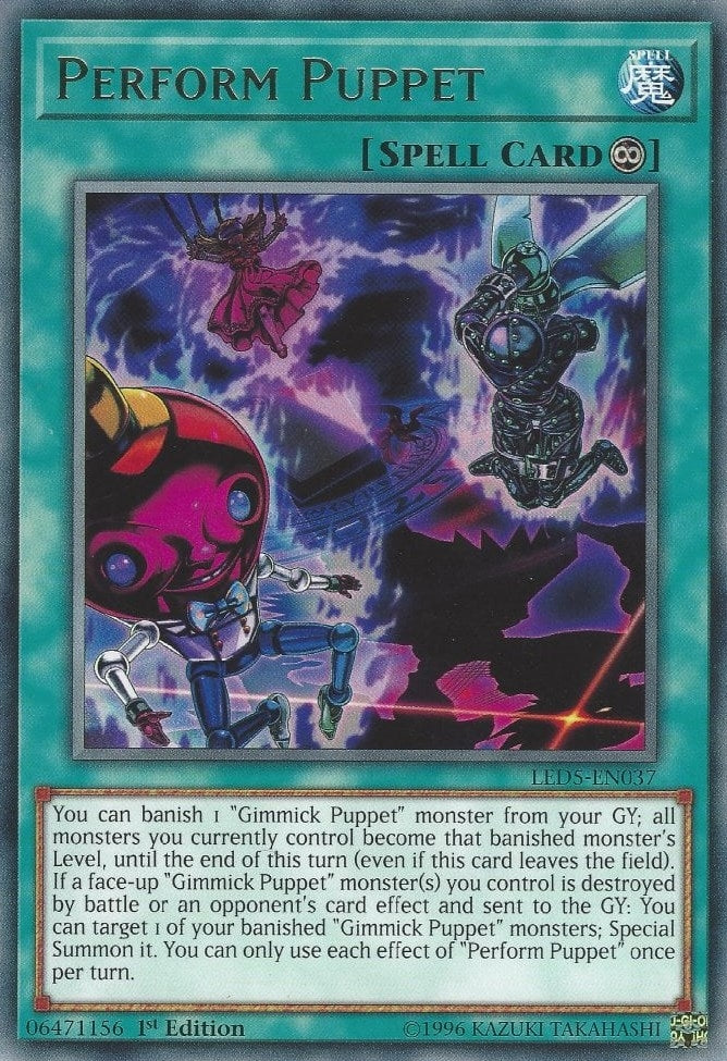 Image for Perform Puppet (LED5-EN037) (LED5) - YuGiOh