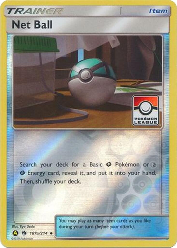 Image for Net Ball (Pokemon League) - 187a/214 (187a/214) (PR) - Pokemon