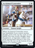 Image for Acclaimed Contender (1) (Prerelease Cards) - Magic: The Gathering