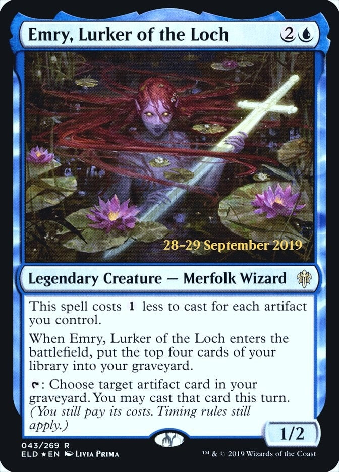 Image for Emry, Lurker of the Loch (43) (Prerelease Cards) - Magic: The Gathering