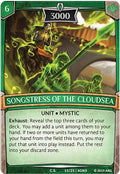 Image for Songstress of the Cloudsea (11/25 | 4GNS) (Expansion Pack 2: Genesis) - Argent Saga TCG