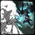 Image for Argent Saga TCG Cloth 2-Player Playmat - Hoenna, Immoral Conjurer - Playmats
