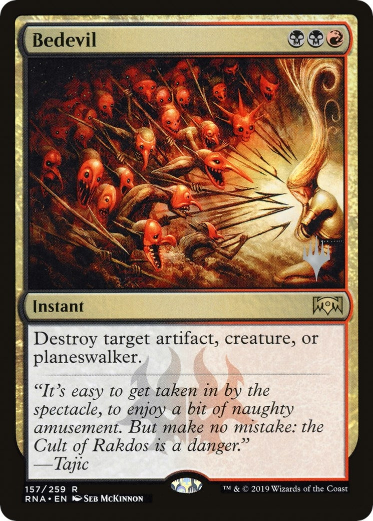 Image for Bedevil (157) (Throne of Eldraine) - Magic: The Gathering