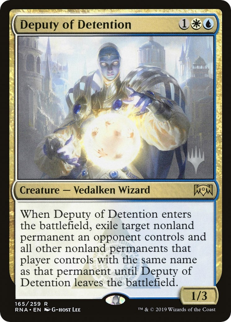Image for Deputy of Detention (165) (Throne of Eldraine) - Magic: The Gathering