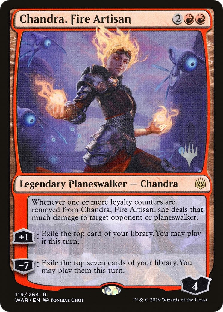Image for Chandra, Fire Artisan (119) (Throne of Eldraine) - Magic: The Gathering