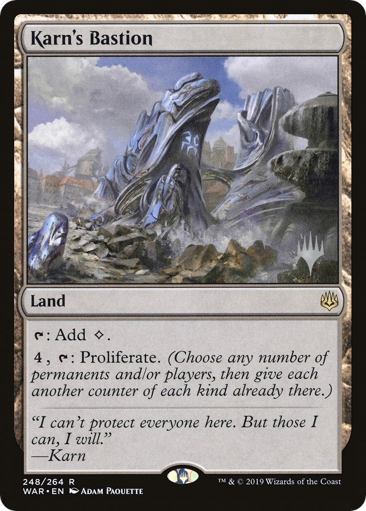 Image for Karn's Bastion (248) (Throne of Eldraine) - Magic: The Gathering