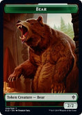 Image for Bear // Food (015) Double-Sided Token (8 // 15) (Throne of Eldraine) - Magic: The Gathering