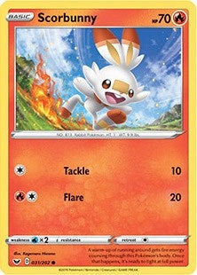 Image for Scorbunny - 031/202 (Premium Collection) (031/202) (MCAP) - Pokemon