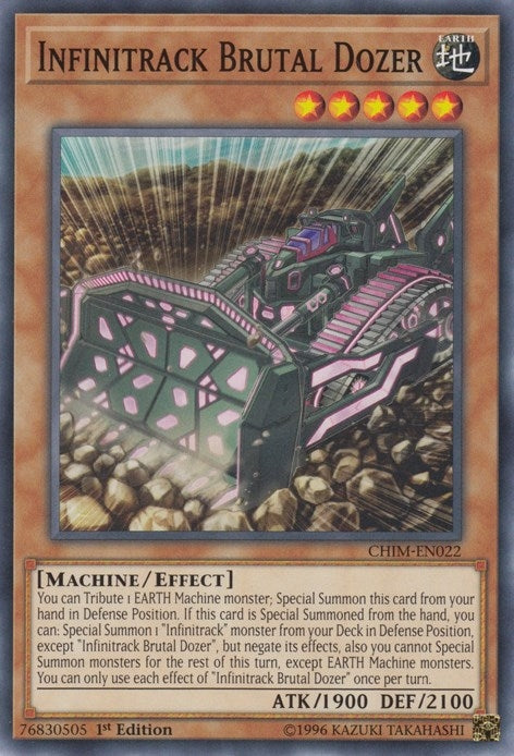 Image for Infinitrack Brutal Dozer (CHIM-EN022) (CHIM) - YuGiOh