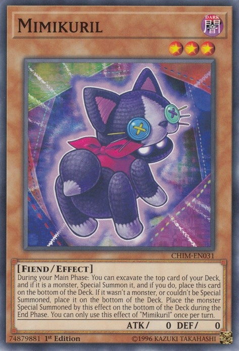 Image for Mimikuril (CHIM-EN031) (CHIM) - YuGiOh