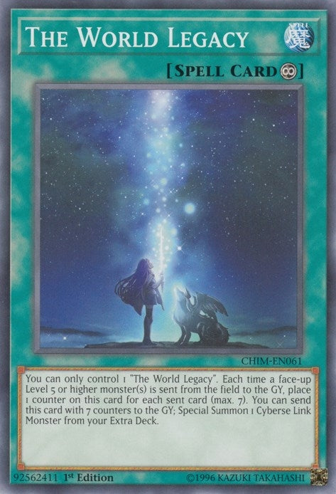 Image for The World Legacy (CHIM-EN061) (CHIM) - YuGiOh