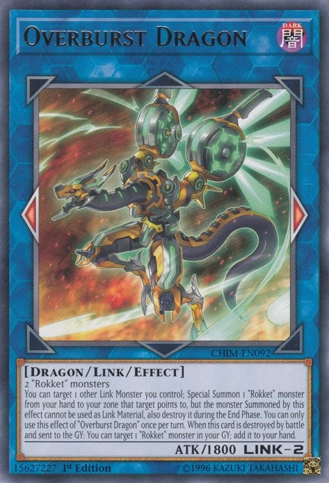 Image for Overburst Dragon (CHIM-EN092) (CHIM) - YuGiOh